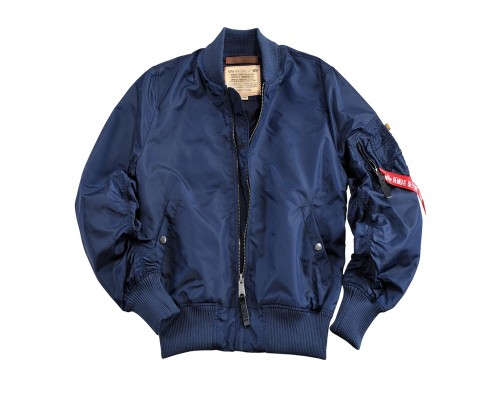 Letni Flyers Alpha Industries Ma-1 TT Replica Blue