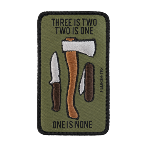 Haftowana naszywka One is none Patch