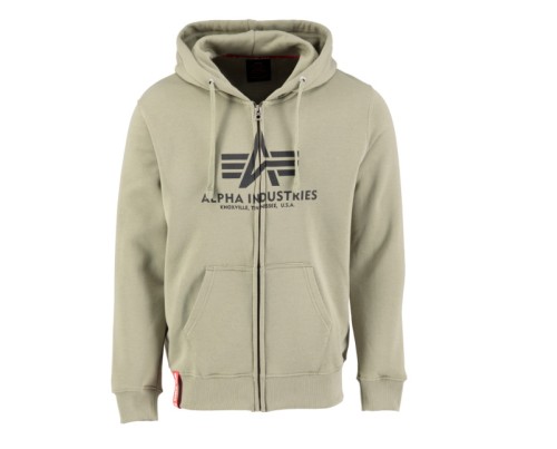 Bluza Basic Zip Hoody Alpha Industries Olive