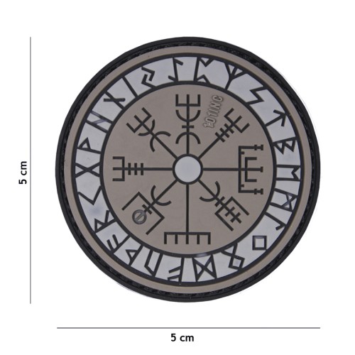 Naszywka PVC Protect Shield Szara