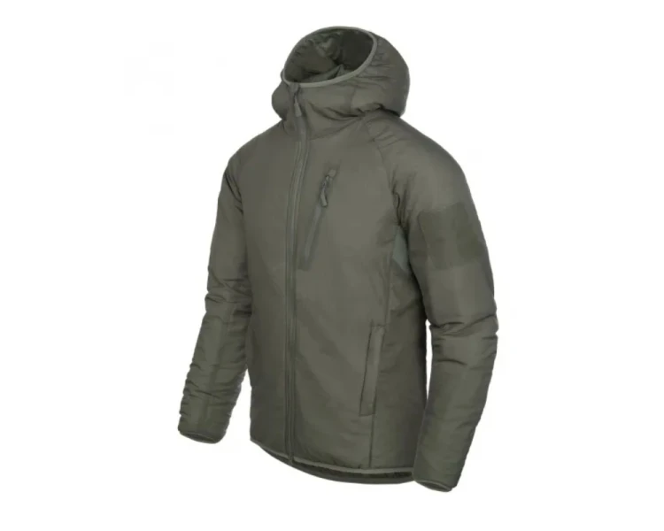 Kurtka Helikon Wolfhound Hoodie Climashield Apex Alpha Green