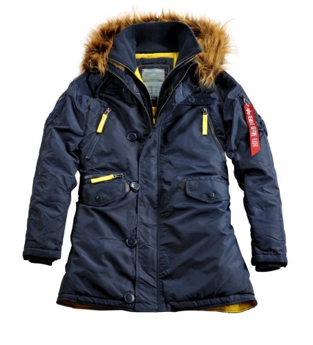 Damska Alpha Industries Kurtka N3B PPS WMN Niebieski Rep Blue