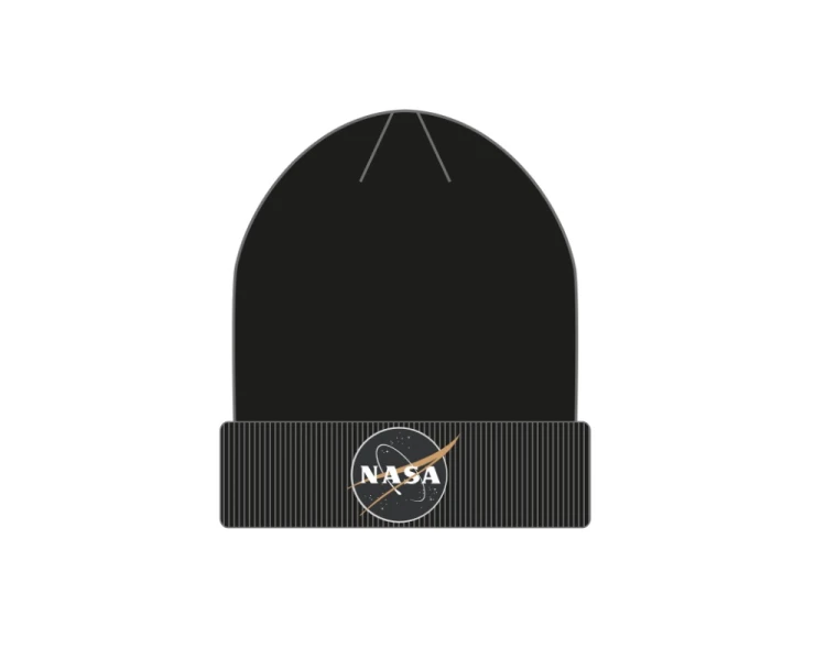 Czapka NASA Alpha Industries Czarna