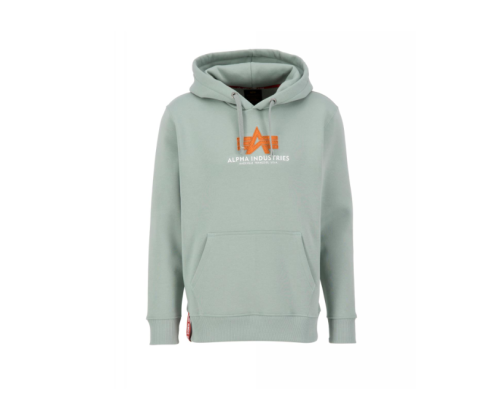 Alpha Industries Bluza z kapturem Basic Hoody Rubber Dusty Green
