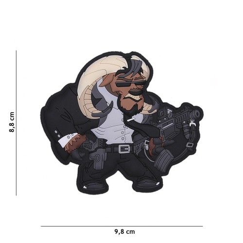 Naszywka John Wick PVC Ox