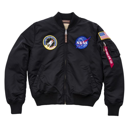Kurtka Flek Nasa MA-1 VF Alpha Industries Czarna