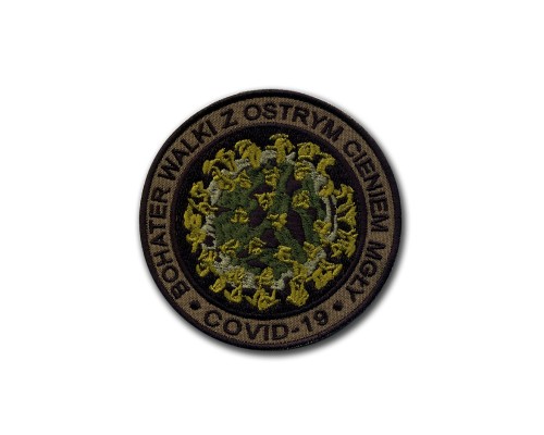 Naszywka Bohater Walki z Ostrym Cieniem Mgły Zielona