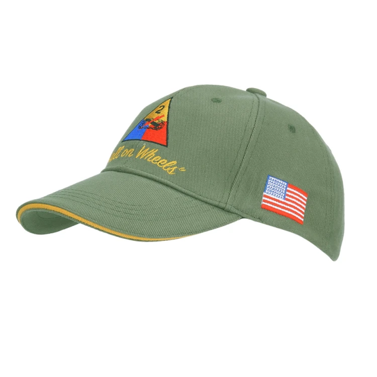 Czapka męska 2nd Armored Division Fostex Oliwkowa