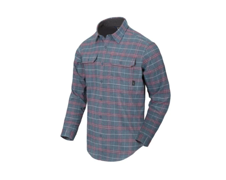 Koszula dla taty Helikon Greyman Shirt Graphite Plaid