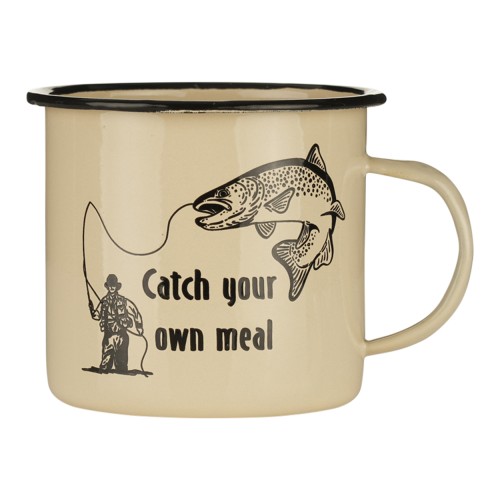 Kubek emaliowany Catch Your Own Meal Fostex