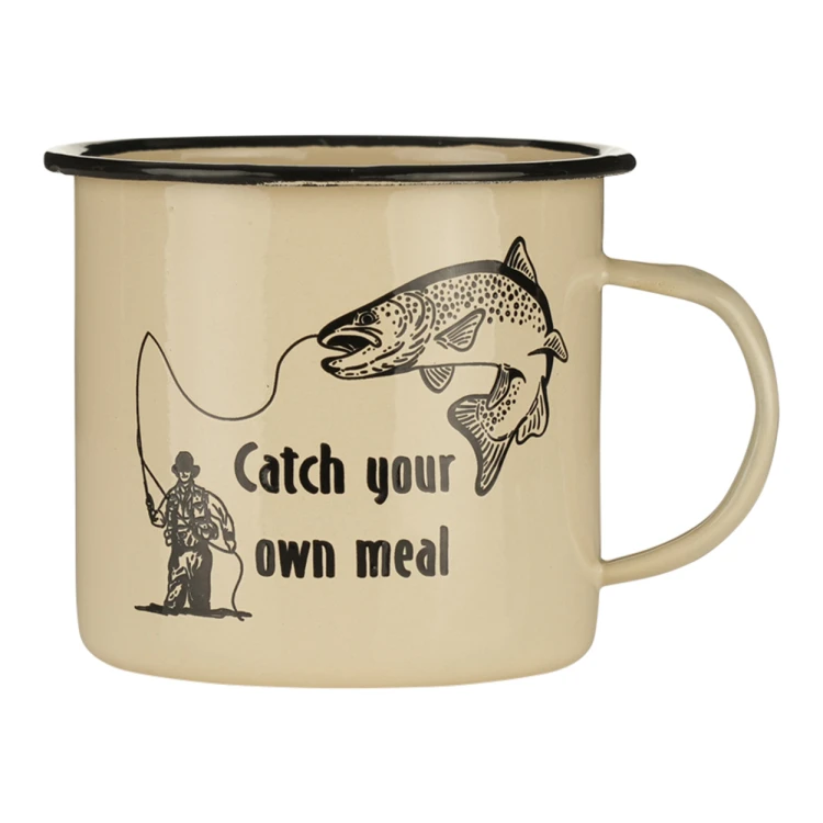 Kubek emaliowany Catch Your Own Meal Fostex