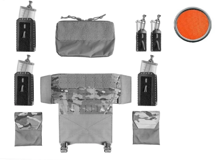 Chest rig molle Panel przedni Templars Gear FREEMASON Pomarańczowy