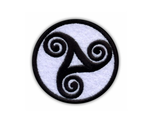 Triskelion Naszywka Celtycki
