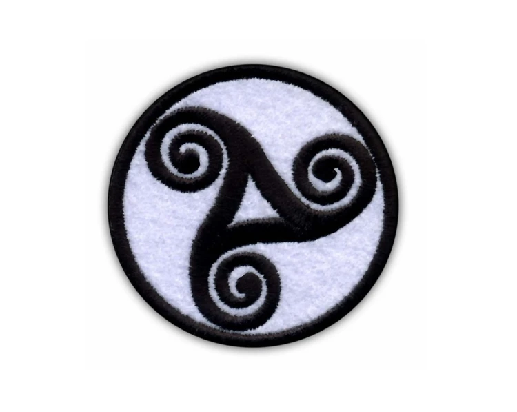 Triskelion Naszywka Celtycki