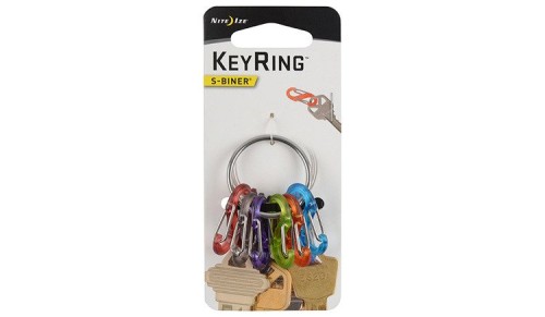 Nite Ize Organizer do kluczy KeyRing S-Biner KRG2-11-R3