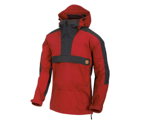 Anorak Woodsman Helikon Jacket Crimson Sky / Ash Grey