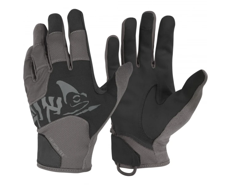 Rękawiczki Helikon All Round Tactical Light Czarne / Shadow Grey