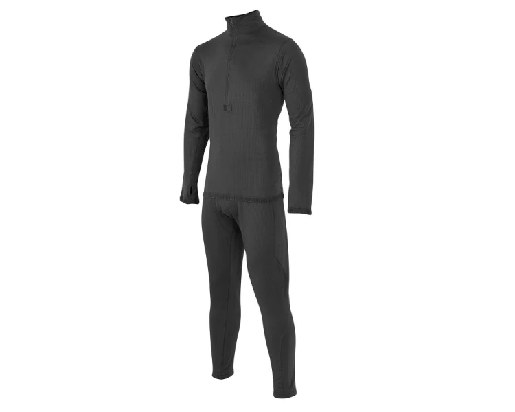 Bielizna Termiczna Level 2 III Gen Helikon Czarna Komplet