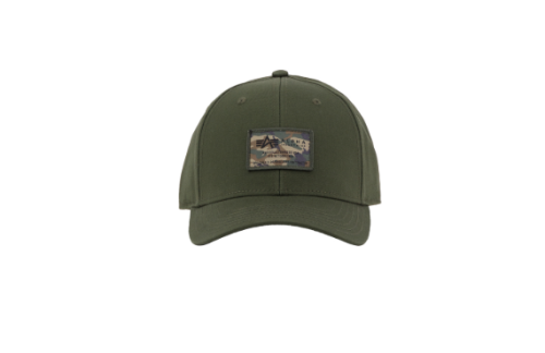 Czapka z prostym daszkiem Crew Camo Cap Alpha Industries - Dark Olive