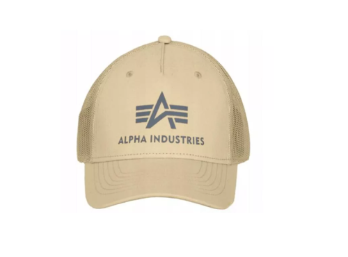 Czapka z daszkiem Alpha Industries Basic Trucker Cap Sand