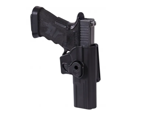 Kabura do pasa Helikon Release Button Holster do Glock 17 Czarna