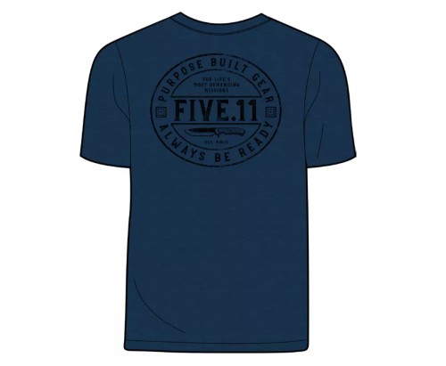 Camp Knife Koszulka 5.11 T-shirt Navy Heather 41280ADI-749