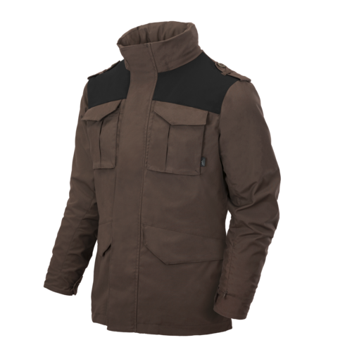 M65 Jacket Helikon Covert Earth Brown / Black
