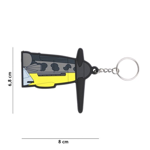 Breloczek do kluczy BF-109 Messerschmitt Brelok 3D PVC