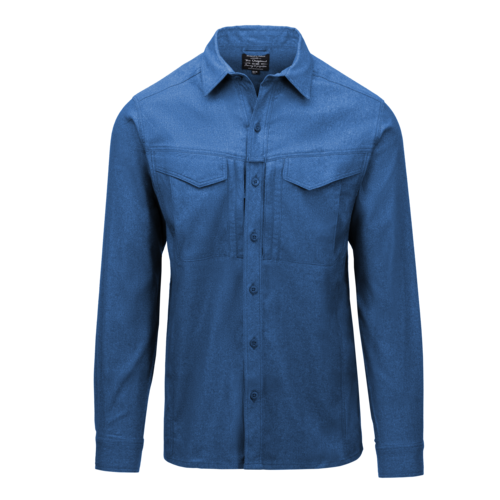 Koszula flanelowa męska gruba Pilgrim Helikon Defender Mk2 - Fresh Blue