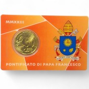 Watykan, 0,5 € coin card znaczek 1,25 € nr 45, 2023