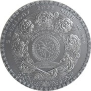 Srebrna moneta 5$ Jing Ke Seria: Słynne zamachy awers