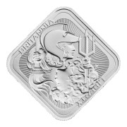 1 uncja, Britannia i Liberty, Sztabka srebra