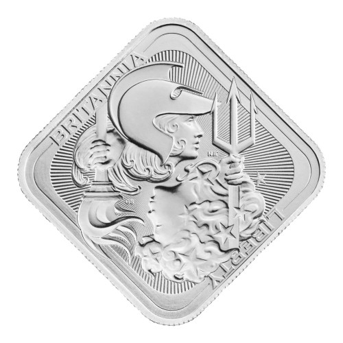 1 uncja, Britannia i Liberty, Sztabka srebra