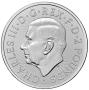 1 uncja, Święty Jerzy i smok, THE ROYAL MINT, Srebrna moneta, 2026