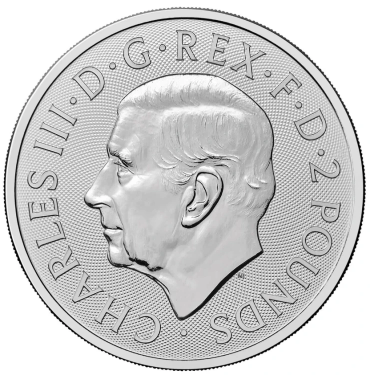1 uncja, Święty Jerzy i smok, THE ROYAL MINT, Srebrna moneta, 2026