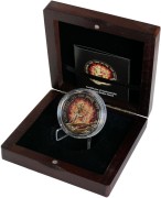 Srebrna moneta 2£ Robin Hood etui prezentacja