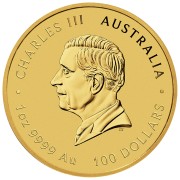 Złota moneta 1 oz Lunar III Rok Węża 2025 awers