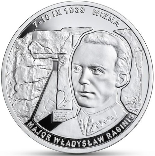 20 zł, Polskie Termopile – Wizna, Srebrna moneta, 2019