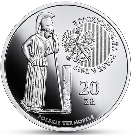20 zł, Polskie Termopile – Wizna, Srebrna moneta, 2019