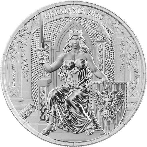 1/4 uncji, Germania 2026, Srebrna moneta