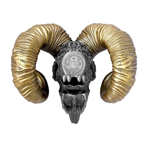 2000 franków CFA, The Sovereign, Seria: Carved Skull , Srebrna moneta