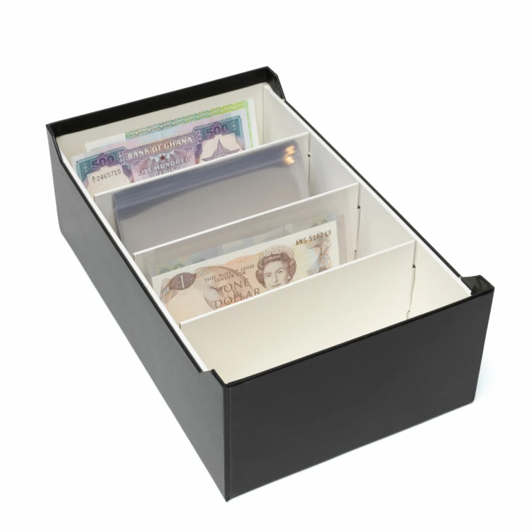 Pudełko Leuchtturm LOGIK do przechowywania banknotów