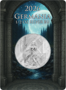 1/2 uncji, Germania 2026, Srebrna moneta