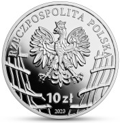 Srebrna moneta 10 zł Stanisław Sojczyński "Warszyc" awers