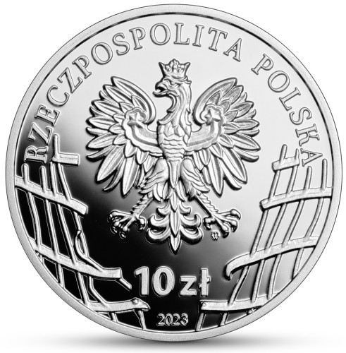 Srebrna moneta 10 zł Stanisław Sojczyński "Warszyc" awers