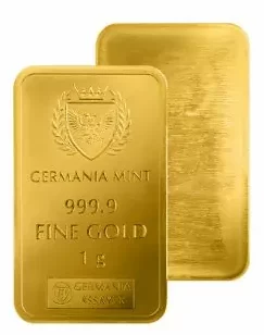 1 g Sztabka złota Happy Birthday, Germania Mint