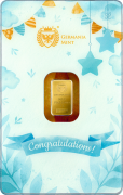1 g Sztabka złota New Born 2026 Germania Mint