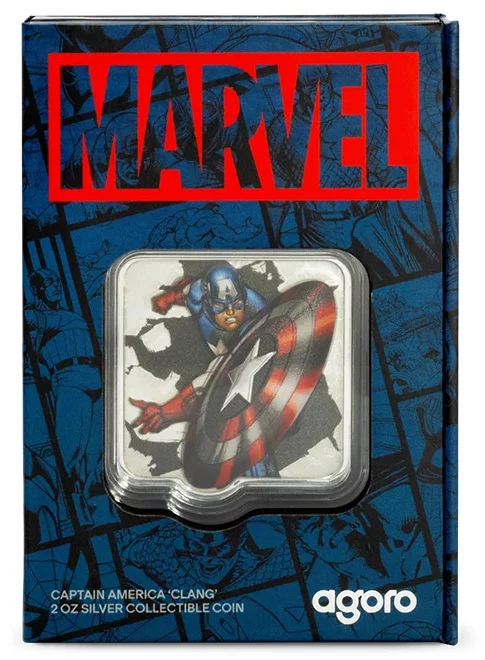 3 $, Kapitan Ameryka Marvel, Srebrna moneta