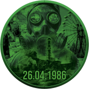 Medal Universal Bullion - Czarnobyl, Srebrny medal