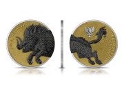 Gullinbursti Geminus 2×1 oz, Seria: Germania Beasts, Srebrna moneta